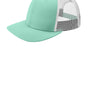 New Era Mens Low Profile Snapback Trucker Hat - Mint Green/White