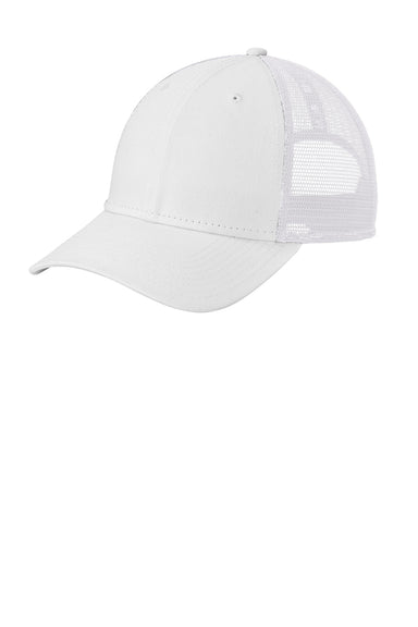 New Era NE208 Mens Recycled Snapback Hat White Front