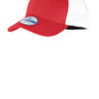 New Era Mens Stretch Mesh Hat - Scarlet Red/White