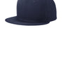 New Era Mens Flat Bill Snapback Hat - Deep Navy Blue