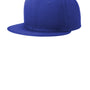New Era Mens Flat Bill Snapback Hat - Royal Blue