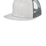 New Era Mens Snapback Trucker Hat - Grey/Graphite Grey - NEW