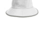 New Era Mens Hex Era Moisture Wicking Bucket Hat - White/Rainstorm Grey