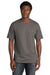 New Era Mens Short Sleeve Crewneck T-Shirt Shadow Grey Front