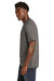 New Era Mens Short Sleeve Crewneck T-Shirt Shadow Grey Side