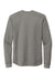 New Era NEA140 Thermal Crewneck Sweatshirt Heather Shadow Grey Flat Back