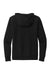 New Era NEA141 Thermal Full Zip Hooded Sweatshirt Hoodie Black Flat Back