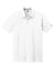 New Era Mens Power Short Sleeve Polo Shirt White Flat Front