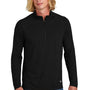 New Era Mens Power Moisture Wicking 1/4 Zip Sweatshirt - Black