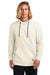 New Era Mens Fleece Hooded Sweatshirt Hoodie Soft Beige Front