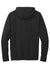 New Era NEA541 Mens STS 1/4 Zip Hooded Sweatshirt Hoodie Black Flat Back