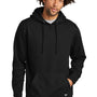 New Era Mens Comeback Fleece Hooded Sweatshirt Hoodie - Black - NEW
