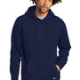 New Era Mens Comeback Fleece Hooded Sweatshirt Hoodie - True Navy Blue - NEW