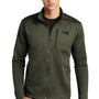 The North Face Mens Skyline Fleece Full Zip Jacket - Heather Four Leaf Clover Green - Closeout