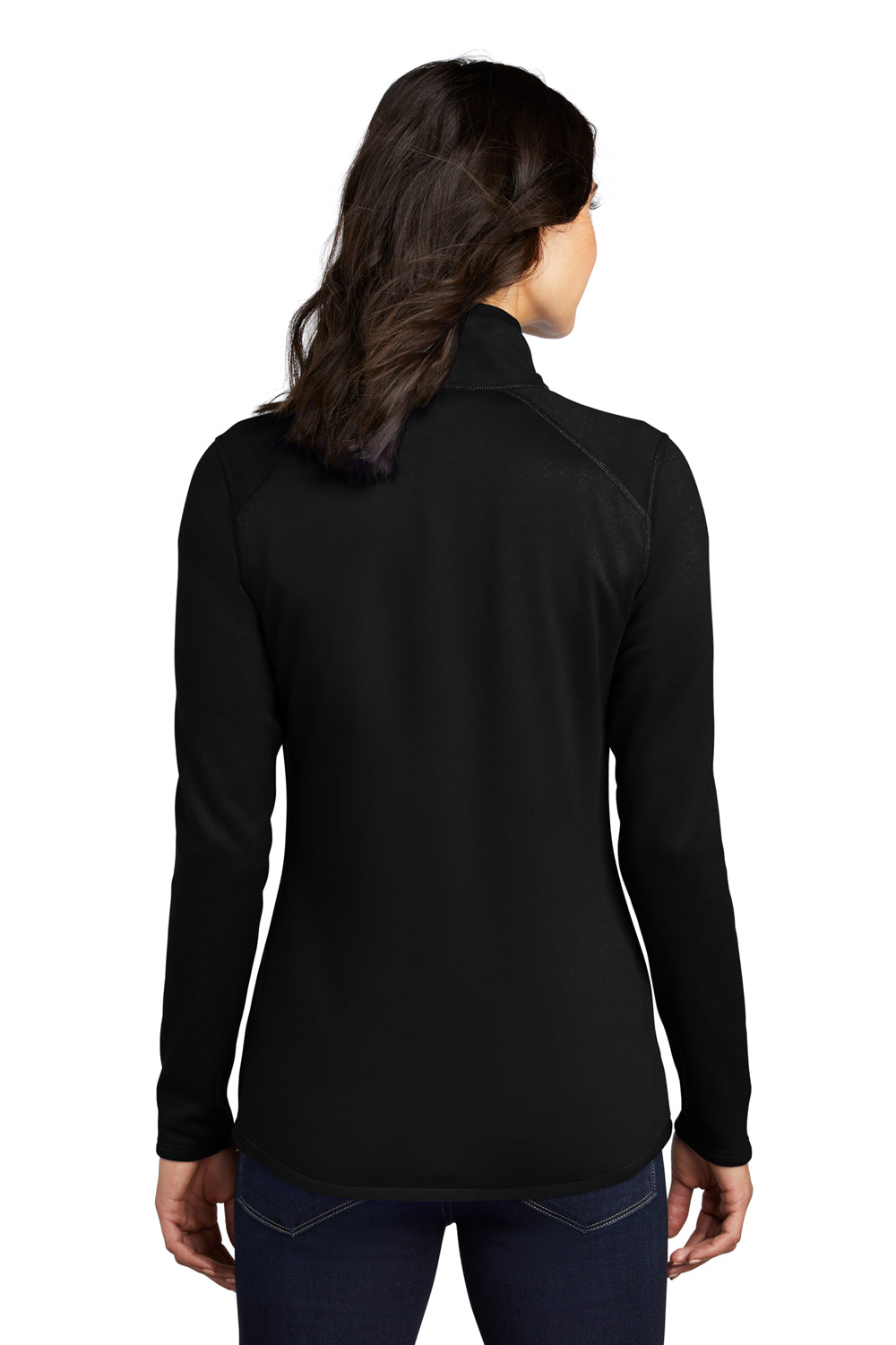 The North Face Womens Skyline Fleece Full Zip Jacket Black Side