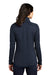The North Face Womens Skyline Fleece Full Zip Jacket Heather Urban Navy Blue Side