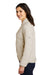 The North Face Womens High Loft Fleece Full Zip Jacket Vintage White Side