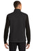 The North Face Mens Sweater Fleece Full Zip Vest Heather Black Side