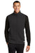 The North Face Mens Sweater Fleece Full Zip Vest Heather Black Front