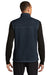 The North Face Mens Sweater Fleece Full Zip Vest Heather Urban Navy Blue Side