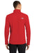 The North Face Mens Mountain Peaks 1/4 Zip Fleece Jacket Red Side