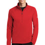The North Face Mens Mountain Peaks Fleece 1/4 Zip Jacket - Red - Closeout