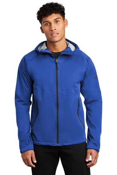 The North Face Mens All Weather DryVent Stretch Full Zip Hooded Jacket Blue Front