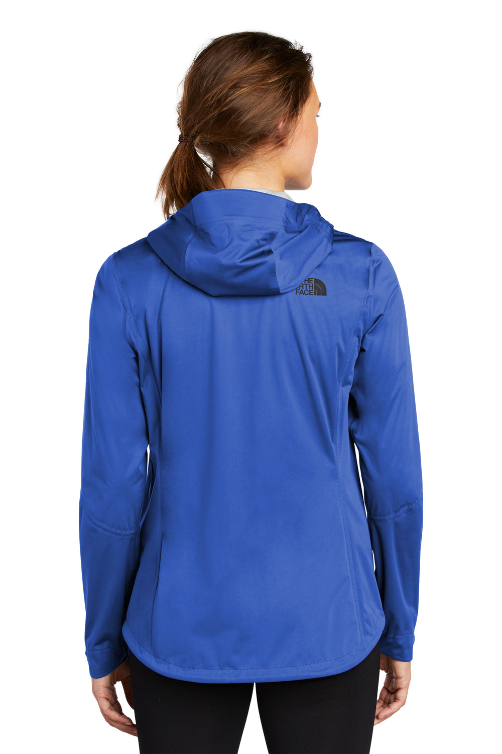 The North Face Womens All Weather DryVent Stretch Full Zip Hooded Jacket Blue Side