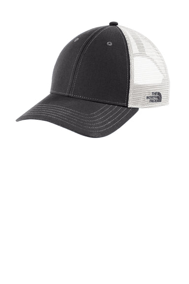 The North Face NF0A4VUA Ultimate Trucker Hat Asphalt Grey/White Front