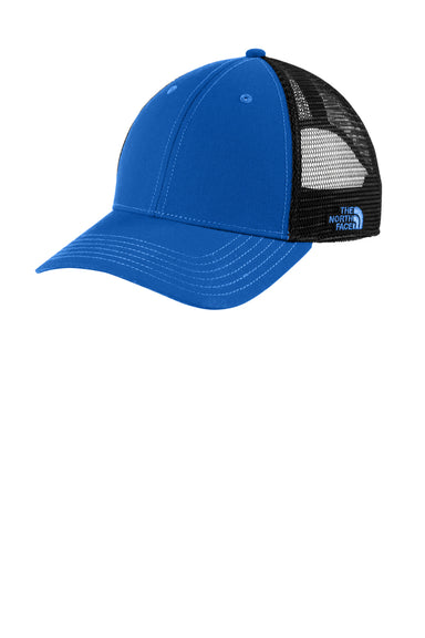 The North Face NF0A4VUA Ultimate Trucker Hat Blue/Black Front