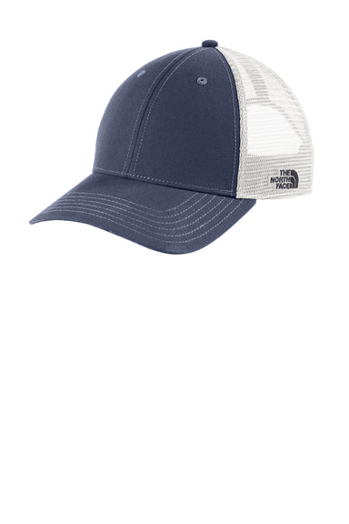 The North Face NF0A4VUA Ultimate Trucker Hat Urban Navy Blue/White Front