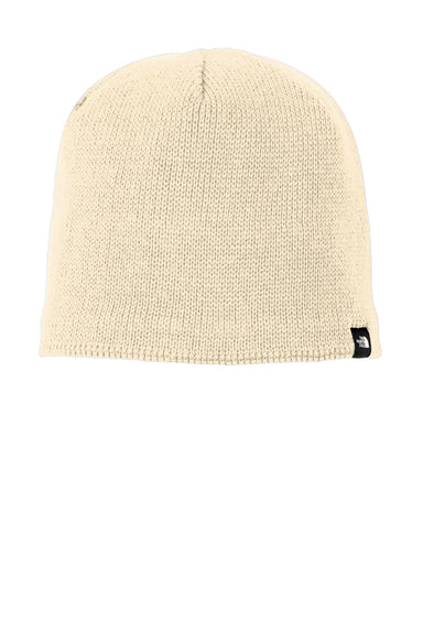 The North Face NF0A4VUB Mountain Beanie Vintage White Front