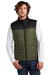 The North Face Mens Everyday Insulated Full Zip Vest Burnt Olive Green Front