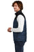 The North Face Mens Everyday Insulated Full Zip Vest Shady Blue Side