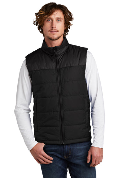 The North Face Mens Everyday Insulated Full Zip Vest Black Front