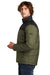 The North Face Mens Everyday Insulated Full Zip Jacket Burnt Olive Green Side