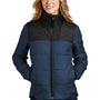 The North Face Womens Water Resistant Everyday Insulated Full Zip Jacket - Shady Blue