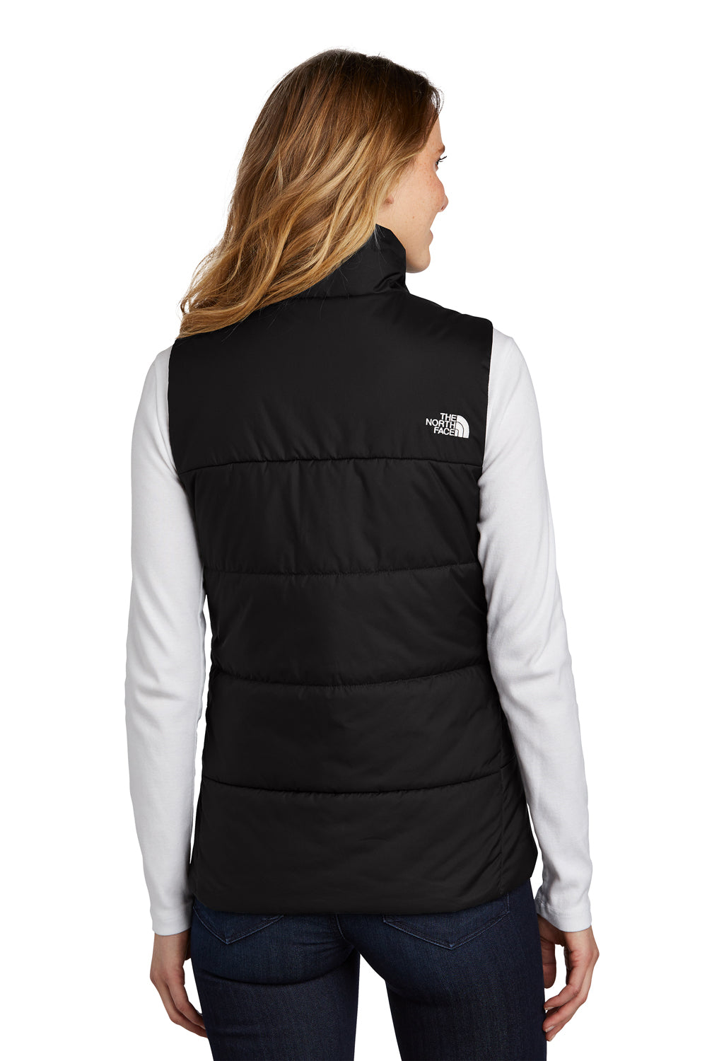 The North Face Womens Everyday Insulated Full Zip Vest Black Side