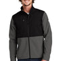The North Face Mens Castle Rock Wind & Water Resistant Full Zip Jacket - Asphalt Grey