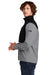 The North Face Mens Castle Rock Full Zip Jacket Mid Grey Side