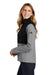 The North Face Womens Castle Rock Full Zip Jacket Mid Grey Side