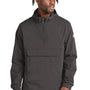 The North Face Mens Wind & Water Resistant Packable 1/4 Zip Anorak Hooded Jacket - Asphalt Grey - Closeout