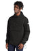 The North Face NF0A5IRW Wind & Water Resistant Packable 1/4 Zip Anorak Hooded Jacket Black 3Q