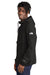 The North Face NF0A5IRW Wind & Water Resistant Packable 1/4 Zip Anorak Hooded Jacket Black Side