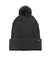 The North Face NF0A7RGI Pom Beanie Heather Black Front