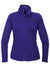 The North Face NF0A7V62 Womens Skyline Full Zip Fleece Jacket Lapis Blue Flat Front