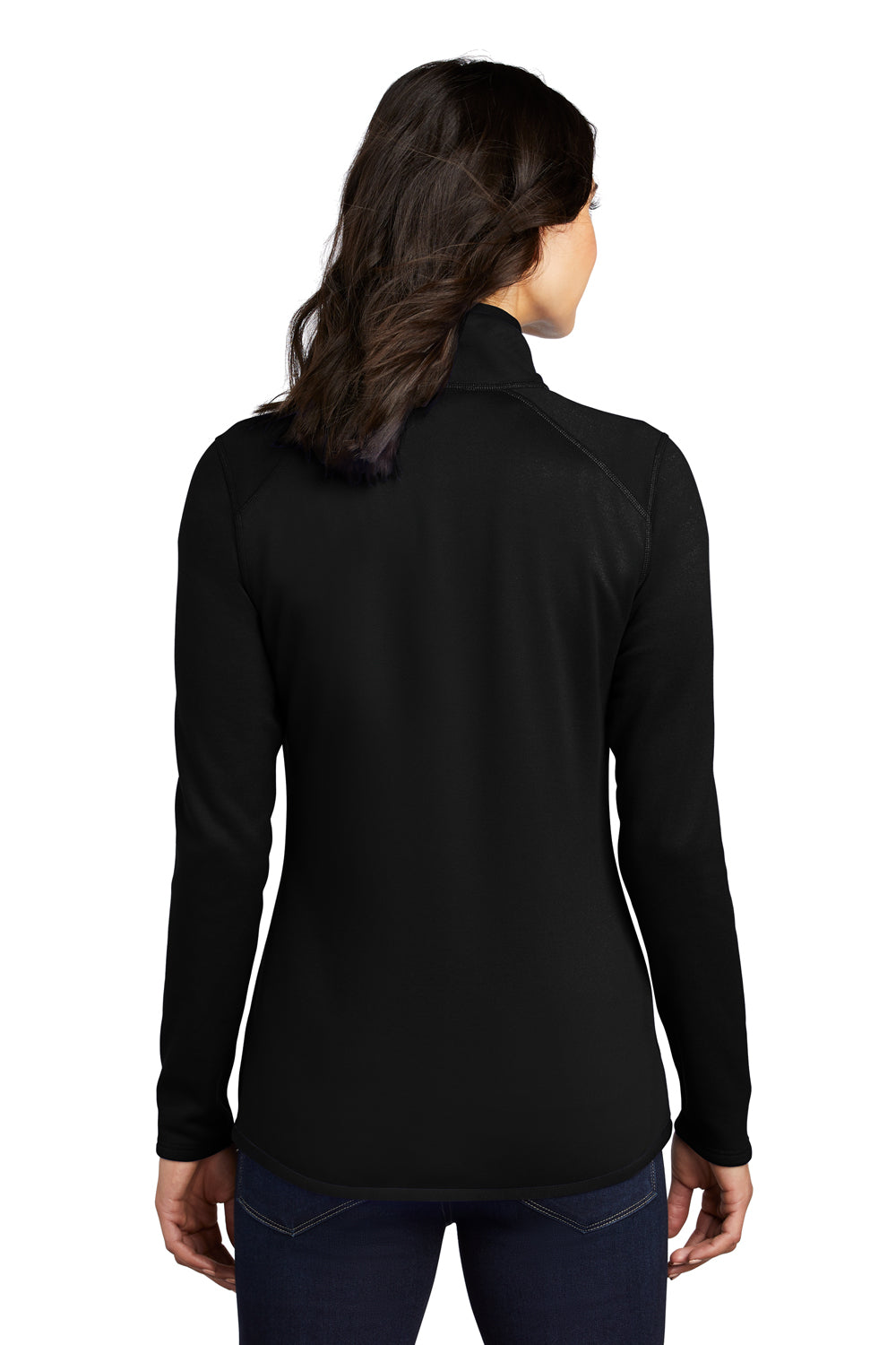 The North Face NF0A7V62 Womens Skyline Full Zip Fleece Jacket Black Back