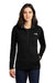 The North Face NF0A7V62 Womens Skyline Full Zip Fleece Jacket Black Front