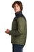 The North Face NF0A7V6J Mens Everyday Insulated Full Zip Jacket Burnt Olive Green Side