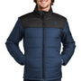 The North Face Mens Everyday Water Resistant Insulated Full Zip Jacket - Shady Blue